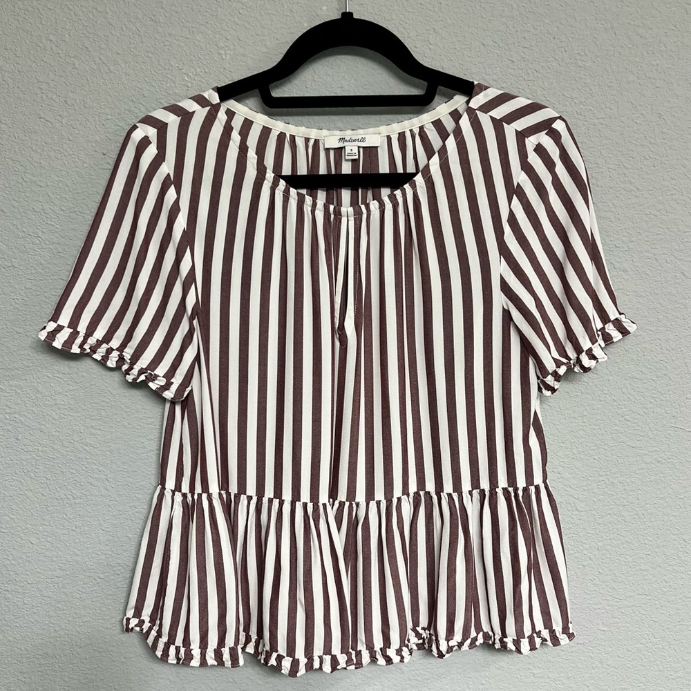 Madewell Striped Blouse